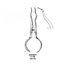 Форцепс за клампи Brewer 17cm Medenta