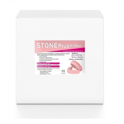 Gips HiroStone PLUS synthetic hard-pink 2.5kg клас III Dr.Mayer