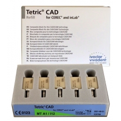 Tetric CAD CEREC/inLab MT I12/5 Ivoclar Digital