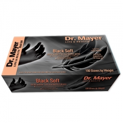 Manusi nitril negre soft Dr.Mayer