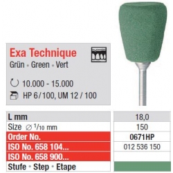 Polipanti Acrilate Exa Technique HP Verde - 6 buc. 