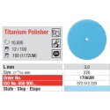 Freze Titanium pol. unmounted - blue  1706 UM-100