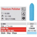 Freze Titanium pol. unmounted - blue  1706 UM-100