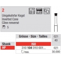 Freze din Otel cu cap con inversat