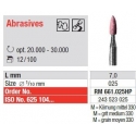 Freze Ceram. abrasive - pink/M  RM66 1 025HP-100