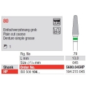 Фреза TC Cutter Plain Cut Coarse 80