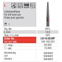 Freze TC Cutter Cross Cut Fine Left-Handed L 