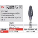 Freze TC Cutter VOLCANO Spiral Cut Extra Fine 25