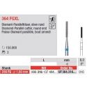 Фреза диамантена Parallel cutter, заоблен край 364FGXL