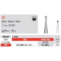 Freze TC Bur - RA round C1.2 4 006