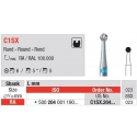 Freze TC Burs RA Cross cut C1SX cu cap rotund