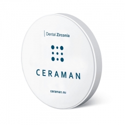 Disc zirconiu multi 4D estetic 98 x 18mm Ceraman