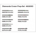 Freze Crown Prep-Set (CP-Set)  4003 5SO
