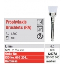 Полирни гуми Prophylaxis Brushlets RA Medium - 100 броя