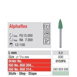 Polipanti Aliaje Pretioase Alphaflex FG Pasul 2: Verde - 12 bucati