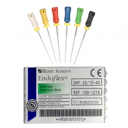 Endoflex K-files L 25mm Henry Schein