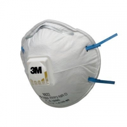 Masca 3M FFP2 cu valva, forma cupa SET 10 bucati 