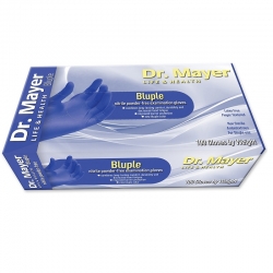 Manusi examinare nitril albastre marimea L Dr.Mayer Manusi examinare nitril albastre marimea L Dr.Mayer