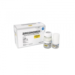 Ciment glasionomer Zirconomer Improved pulbere 12g + lichid 5ml Shofu