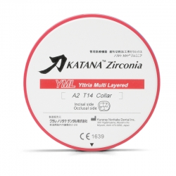 Циркониев диск Katana Zirconia YML 98 x 18mm Kuraray Noritake
