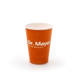Хартиени чаши оранжеви 200 броя Dr.Mayer