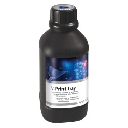 V-Print Tray  Bottle Blue 1000 g Voco