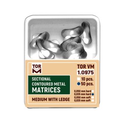 Секторни матрици тип Palodent  3,5mm medium с борд 50 бр. TorVM