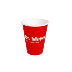 Хартиени чаши червени 100 броя Dr.Mayer