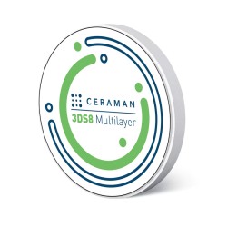 Циркониев диск Multi 3DS8 98 X 16 mm Ceraman