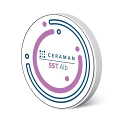 Циркониев диск бял SST 98 х 16мм Ceraman