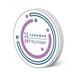 Циркониев диск Multi SSTML 98 X 20mm Ceraman