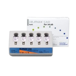 3 x IPS e.max CAD CEREC/InLab LT C14 5 blocks Ivoclar