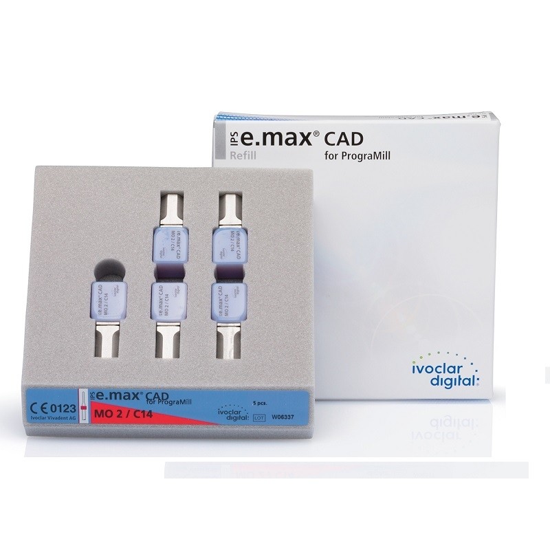 IPS e.max CAD PrograMill MO C14 5 blocuri Ivoclar Digital