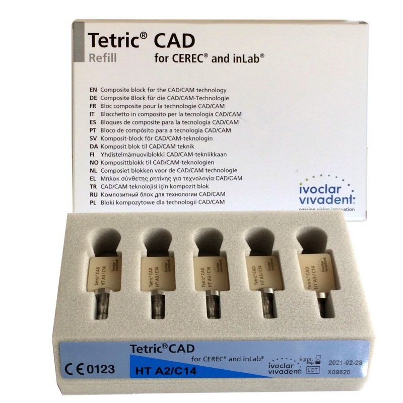 Tetric CAD CEREC/inLab HT C14/5 Ivoclar Vivadent