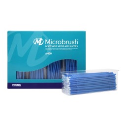 Комплект сини стандартни апликатори Microbrush Plus 2.0mm 400 броя