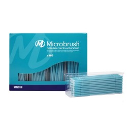 Комплект тюркоаз апликатори Microbrush Plus ултрафини 0,5mm 400 броя
