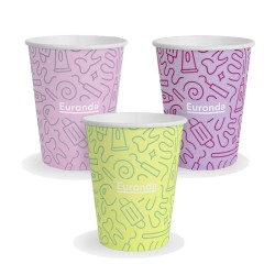 Хартиени чаши Monoart Graffiti 50 броя Euronda