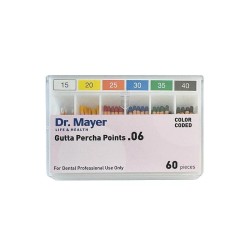 Гутaперкови щифтове .06 60 броя Dr.Mayer