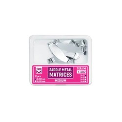 Метални субгингивални матрици Medium 0.050mm 12 броя TorVM