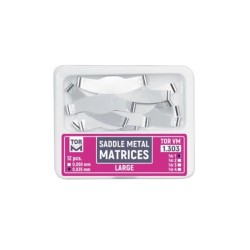 Метални субгингивални матрици Large 0.050mm 12 броя TorVM