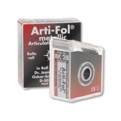 Bausch Артикулационно фолио Metallic, 12µ двустранно, 22mm/20m