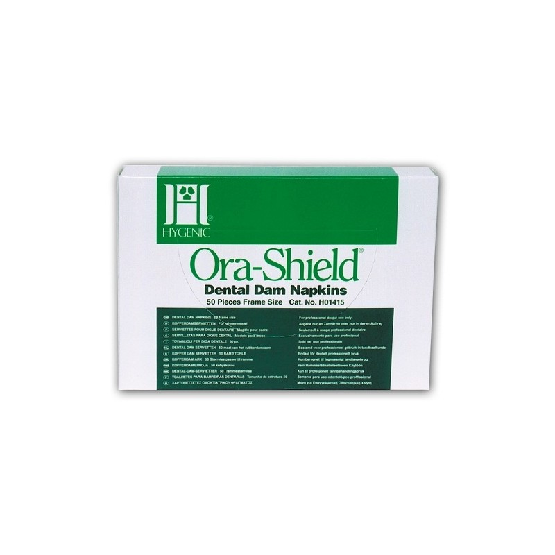 Hygenic Ora-Shield Dental Dam Napkinks