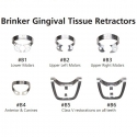 Hygenic Gloss Brinker Tissue-Retractors Clamps Coltene